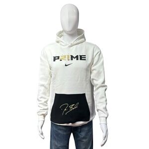 Nike Men's Coach Prime Deion Sanders 2.0 Club Fleece Pullover Hoodie Size Large